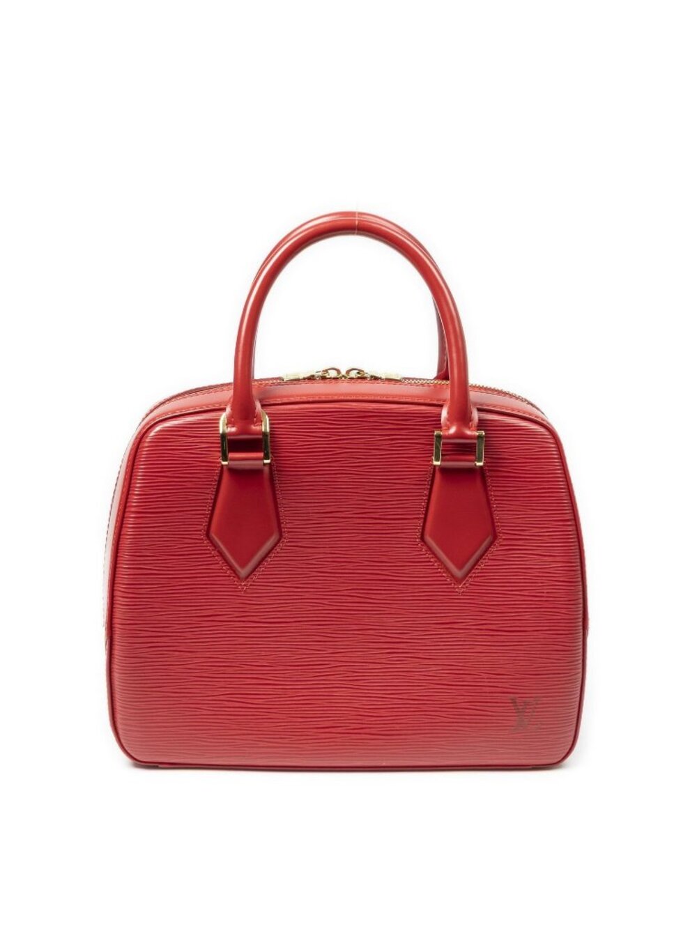Louis Vuitton Sablon Epi Handbag Red